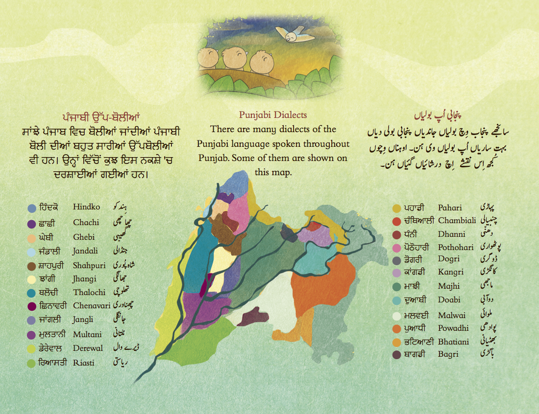 Dialects Map semifinal